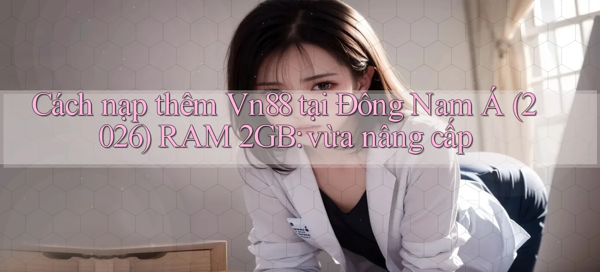 Cách nạp thêm Vn88 tại Đông Nam Á (2026) RAM 2GB vừa nâng cấp