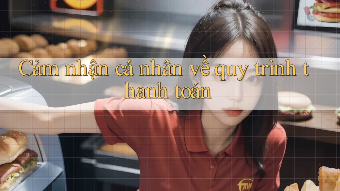 Cảm nhận cá nhân về quy trình thanh toán