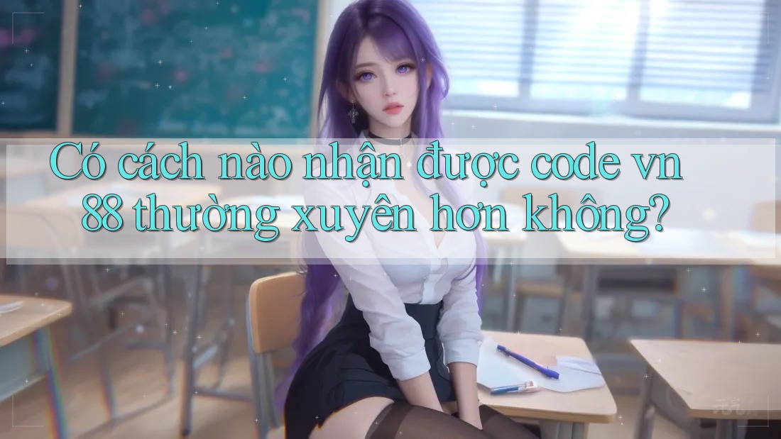 Có cách nào nhận được code vn88 thường xuyên hơn không? Có cách nào nhận được code vn88 thường xuyên hơn không?