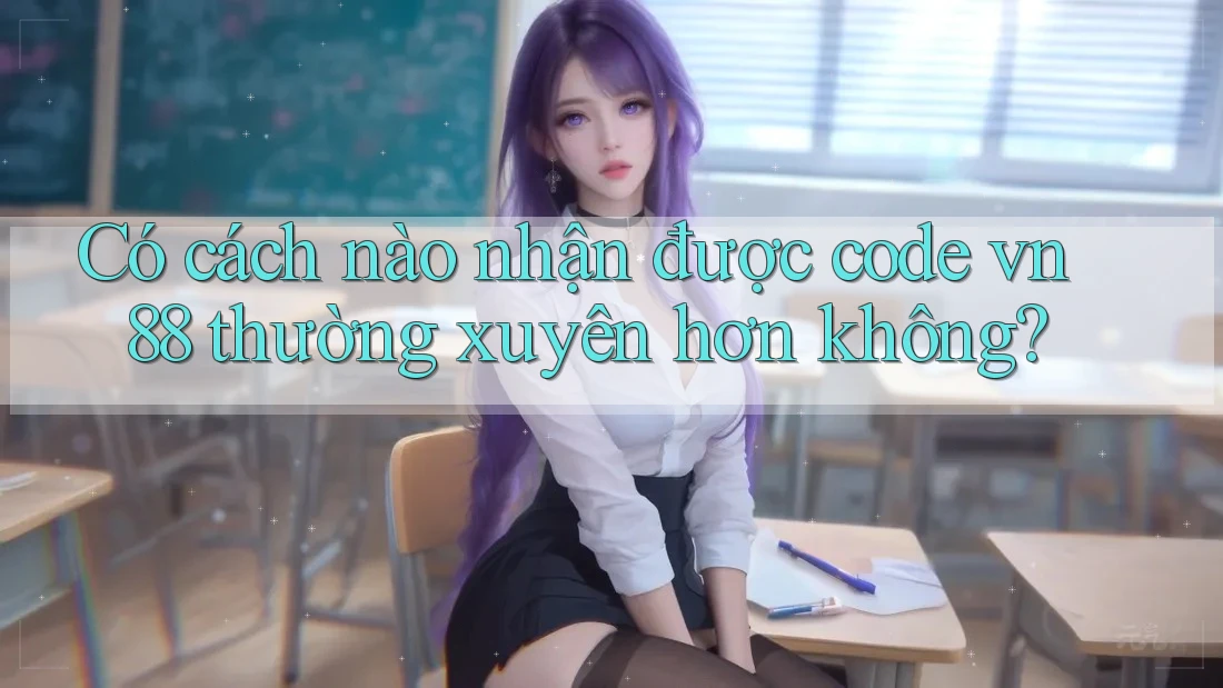 Có cách nào nhận được code vn88 thường xuyên hơn không? Có cách nào nhận được code vn88 thường xuyên hơn không?