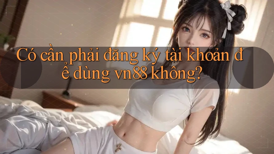 Có cần phải đăng ký tài khoản để dùng vn88 không? Có cần phải đăng ký tài khoản để dùng vn88 không?