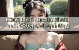 Đừng bỏ lỡ ! tạo tài khoản mới f88bet code quà tặng