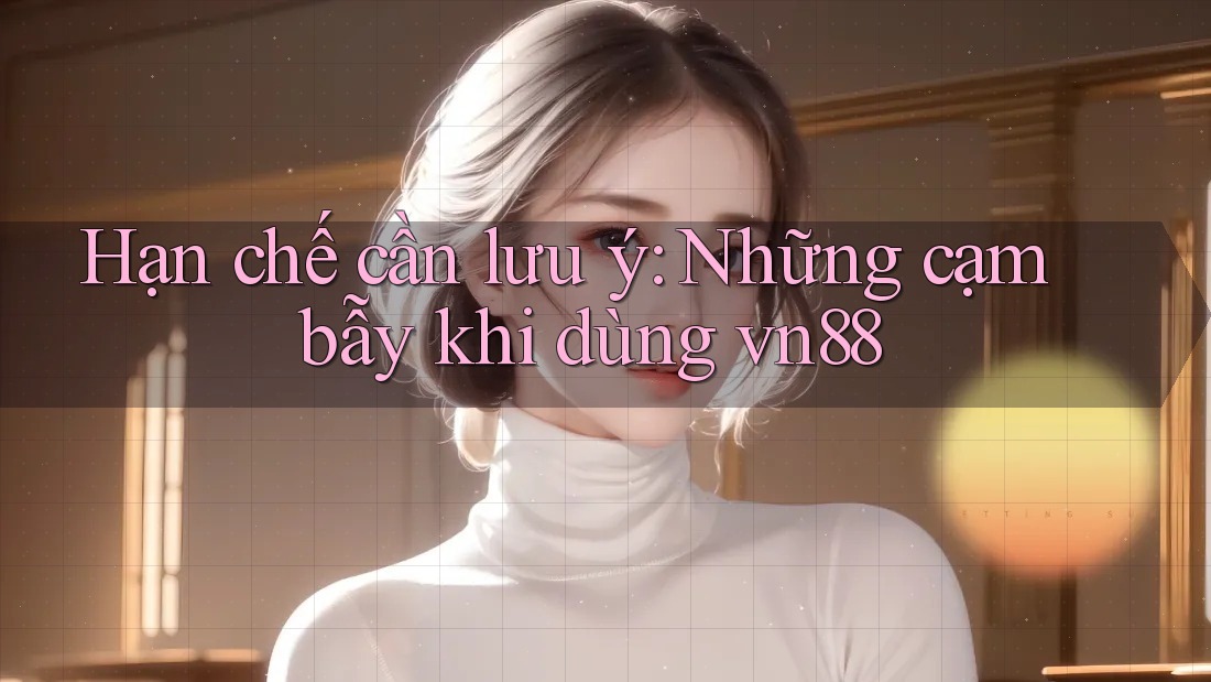 Hạn chế cần lưu ý: Những cạm bẫy khi dùng vn88 Hạn chế cần lưu ý: Những cạm bẫy khi dùng vn88