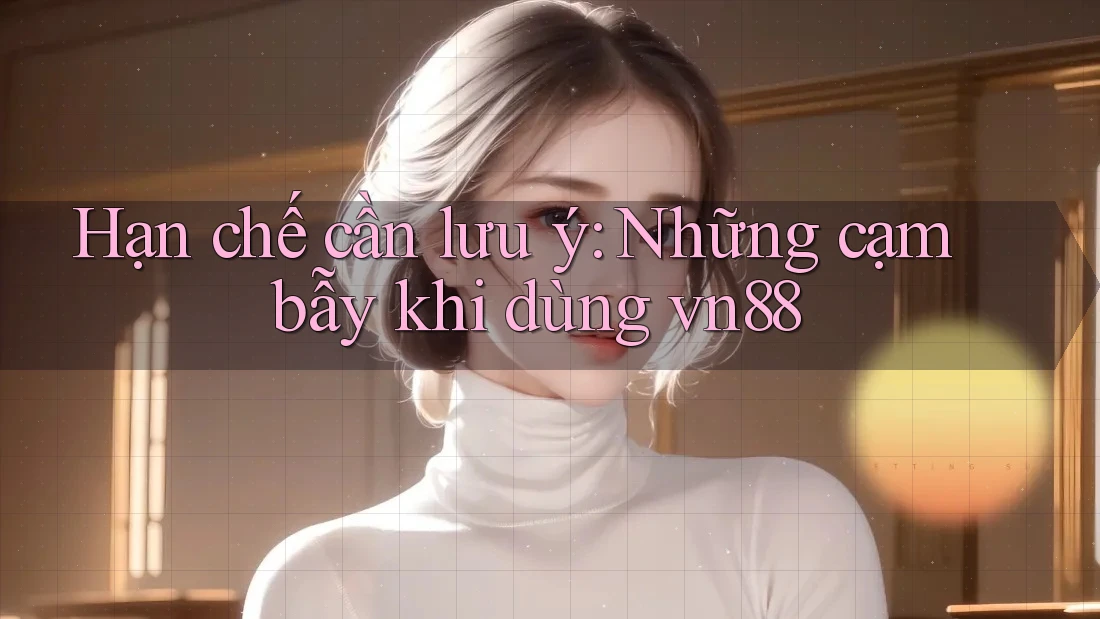Hạn chế cần lưu ý: Những cạm bẫy khi dùng vn88 Hạn chế cần lưu ý: Những cạm bẫy khi dùng vn88