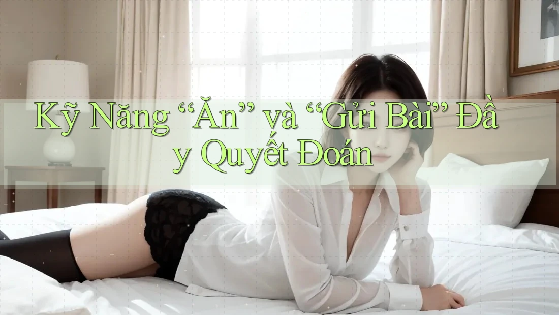 Kỹ Năng “Ăn” và “Gửi Bài” Đầy Quyết Đoán Kỹ Năng “Ăn” và “Gửi Bài” Đầy Quyết Đoán