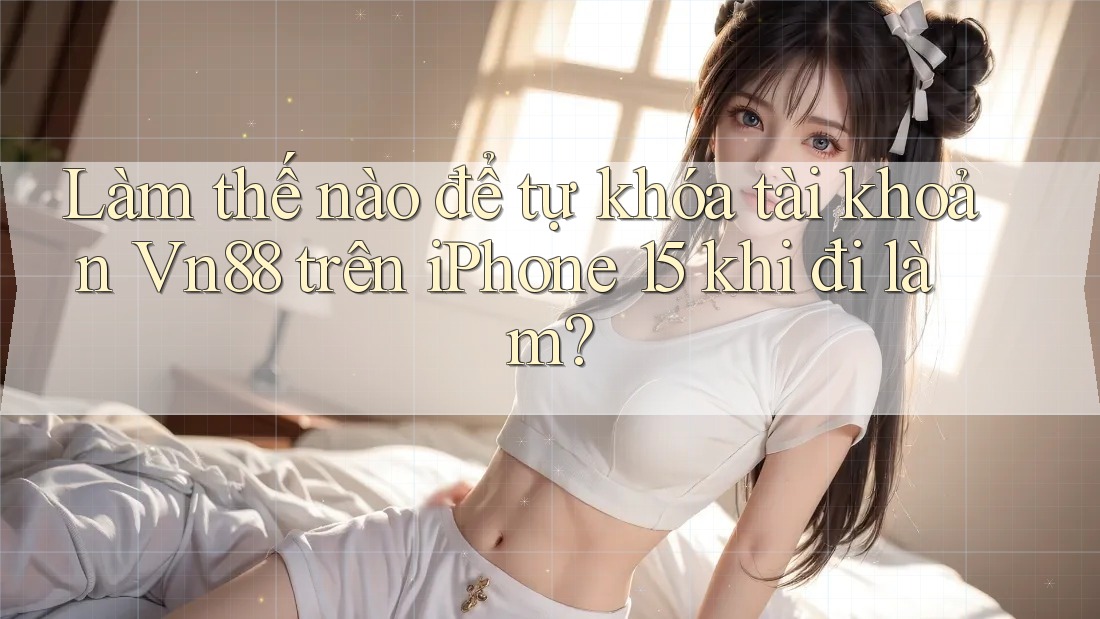 Làm thế nào để tự khóa tài khoản Vn88 trên iPhone 15 khi đi làm? Làm thế nào để tự khóa tài khoản Vn88 trên iPhone 15 khi đi làm?