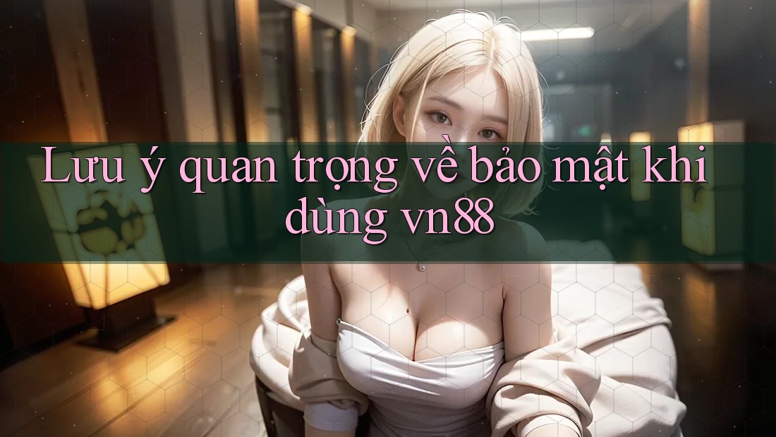Lưu ý quan trọng về bảo mật khi dùng vn88