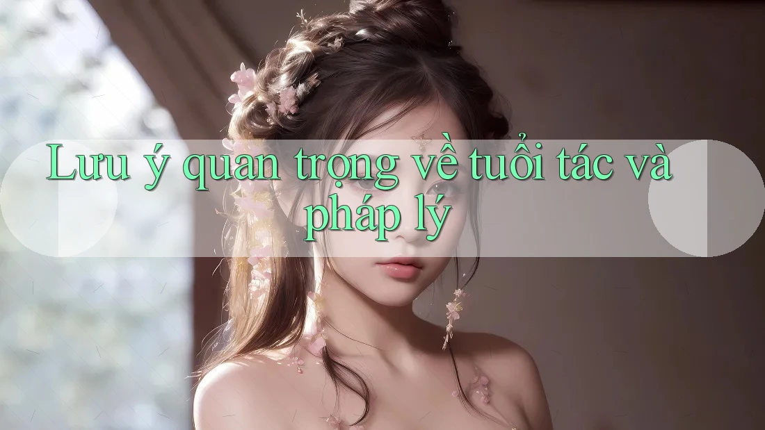 Lưu ý quan trọng về tuổi tác và pháp lý Lưu ý quan trọng về tuổi tác và pháp lý