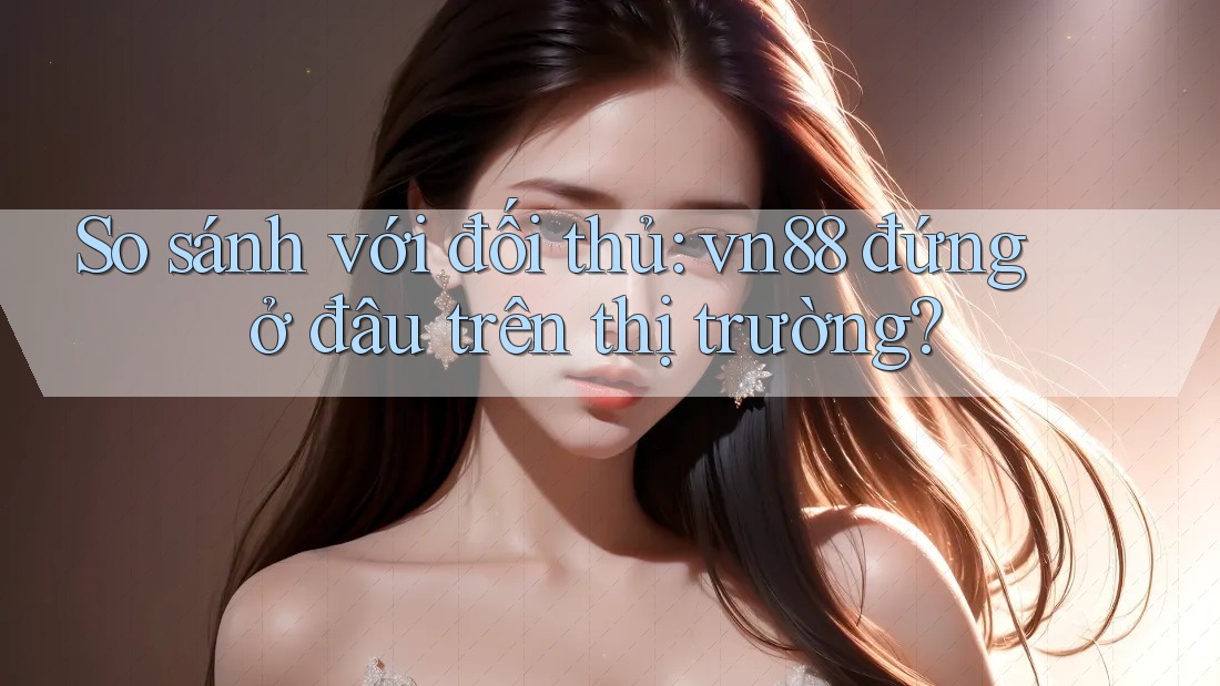 So sánh với đối thủ: vn88 đứng ở đâu trên thị trường? So sánh với đối thủ: vn88 đứng ở đâu trên thị trường?