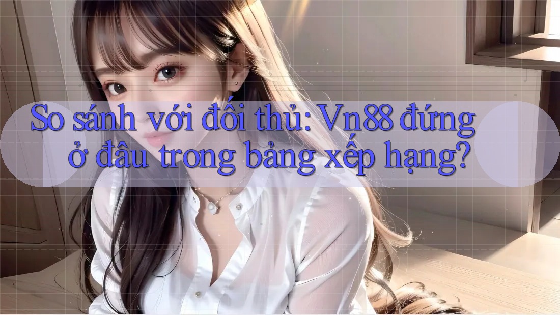 So sánh với đối thủ: Vn88 đứng ở đâu trong bảng xếp hạng? So sánh với đối thủ: Vn88 đứng ở đâu trong bảng xếp hạng?