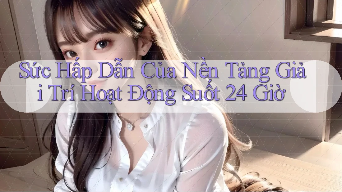 Sức Hấp Dẫn Của Nền Tảng Giải Trí Hoạt Động Suốt 24 Giờ Sức Hấp Dẫn Của Nền Tảng Giải Trí Hoạt Động Suốt 24 Giờ