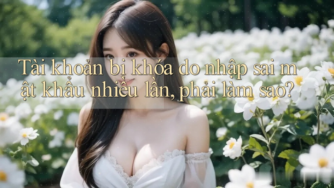 Tài khoản bị khóa do nhập sai mật khẩu nhiều lần, phải làm sao? Tài khoản bị khóa do nhập sai mật khẩu nhiều lần, phải làm sao?