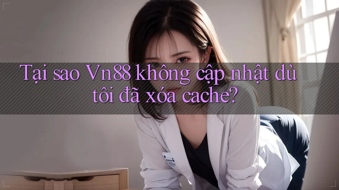 Tại sao Vn88 không cập nhật dù tôi đã xóa cache?