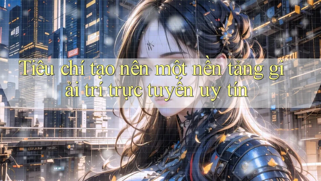 Tiêu chí tạo nên một nền tảng giải trí trực tuyến uy tín Tiêu chí tạo nên một nền tảng giải trí trực tuyến uy tín
