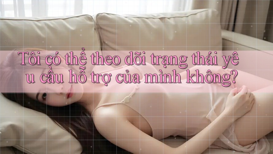 Tôi có thể theo dõi trạng thái yêu cầu hỗ trợ của mình không?