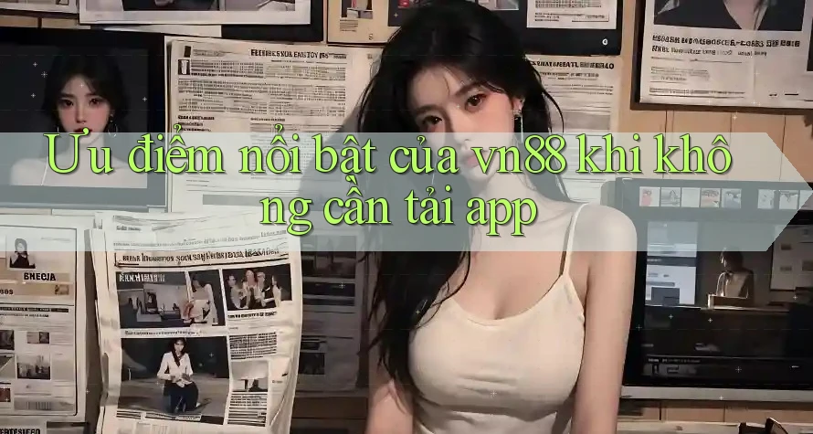 Ưu điểm nổi bật của vn88 khi không cần tải app