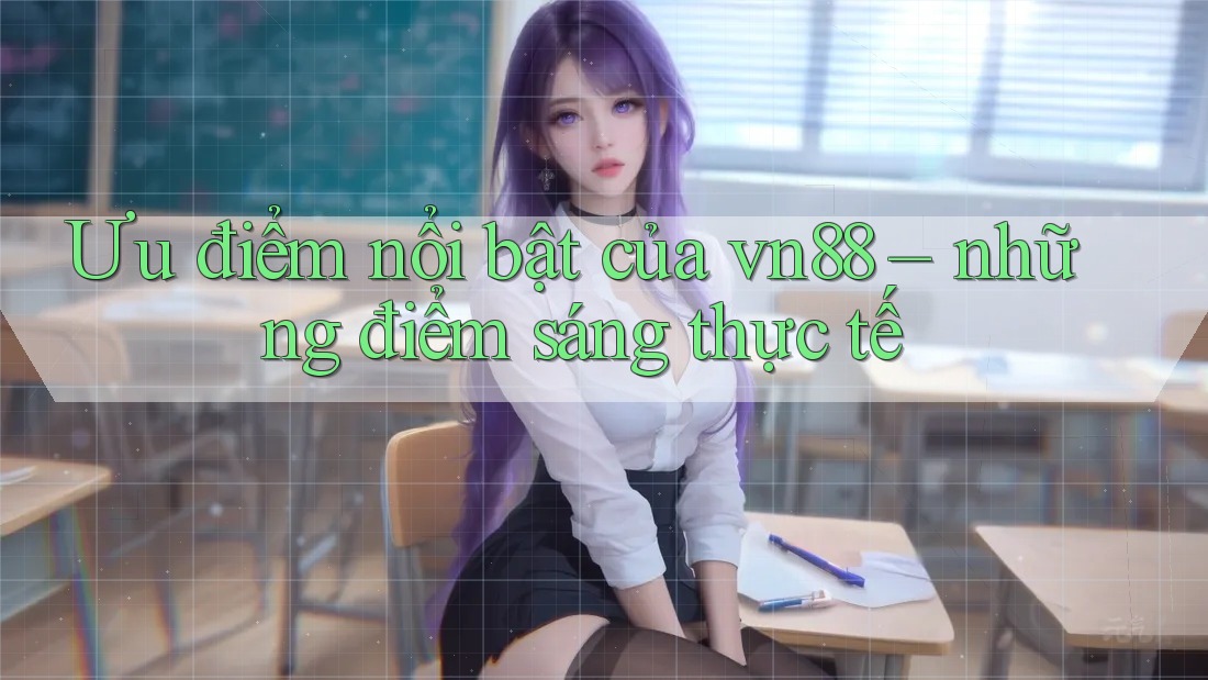 Ưu điểm nổi bật của vn88 – những điểm sáng thực tế