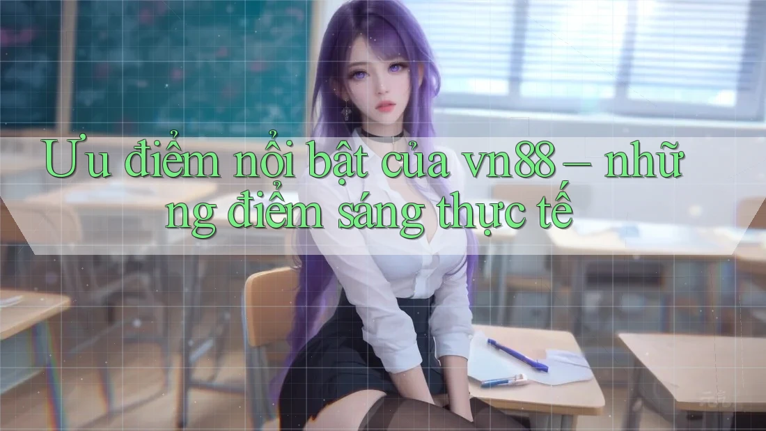 Ưu điểm nổi bật của vn88 – những điểm sáng thực tế
