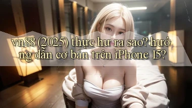 vn88 (2025) thực hư ra sao hướng dẫn cơ bản trên iPhone 15
