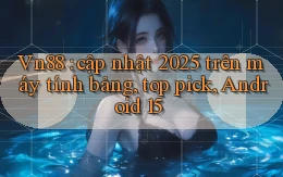 Vn88 cập nhật 2025 trên máy tính bảng, top pick, Android 15