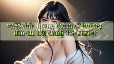 vn88 chất lượng thế nào hướng dẫn chi tiết dùng 4G (2026)