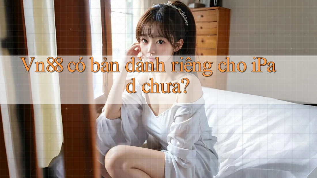 Vn88 có bản dành riêng cho iPad chưa?