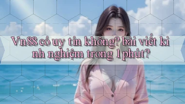 Vn88 có uy tín không bài viết kinh nghiệm trong 1 phút