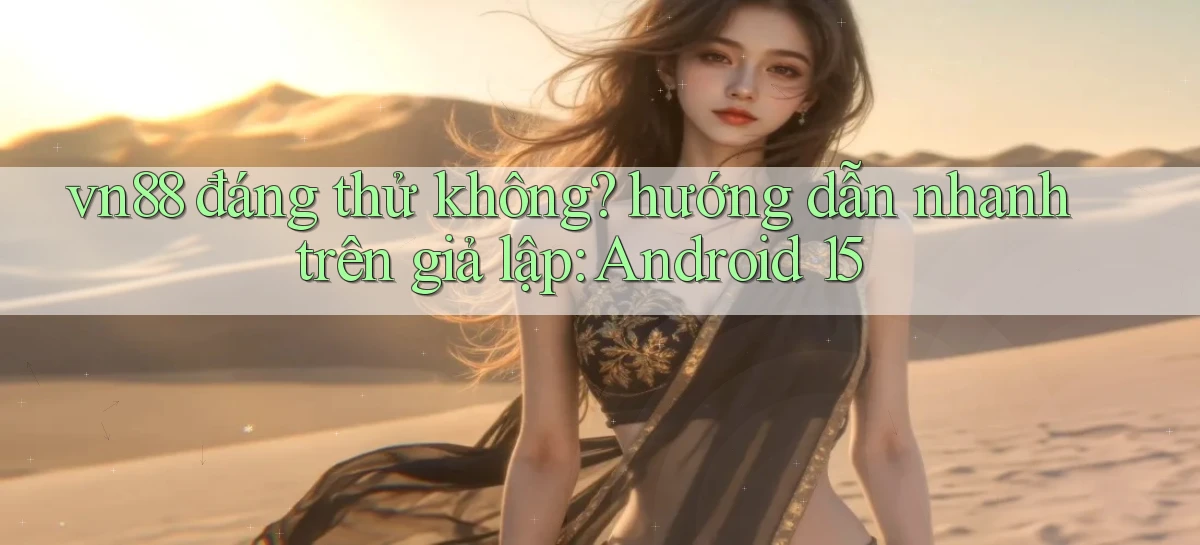 vn88 đáng thử không hướng dẫn nhanh trên giả lập Android 15