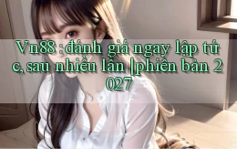 Vn88 đánh giá ngay lập tức, sau nhiều lần phiên bản 2027