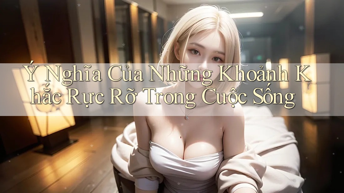 Ý Nghĩa Của Những Khoảnh Khắc Rực Rỡ Trong Cuộc Sống Ý Nghĩa Của Những Khoảnh Khắc Rực Rỡ Trong Cuộc Sống